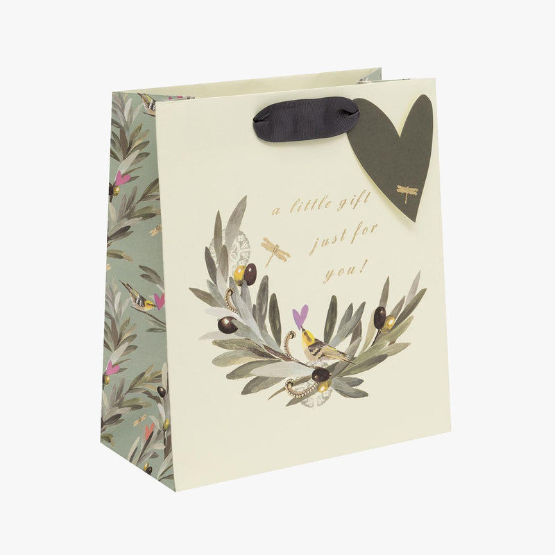 Gift Bag-GMSD02 - Olive Grove Medium Gift Bag-Glick