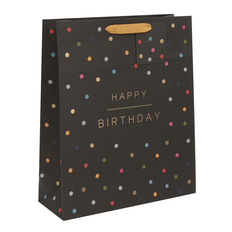 Gift Bag - GPT24 - Happy Birthday Spots XL Gift Bag - Happy Birthday Spots XL Gift Bag - Whistlefish