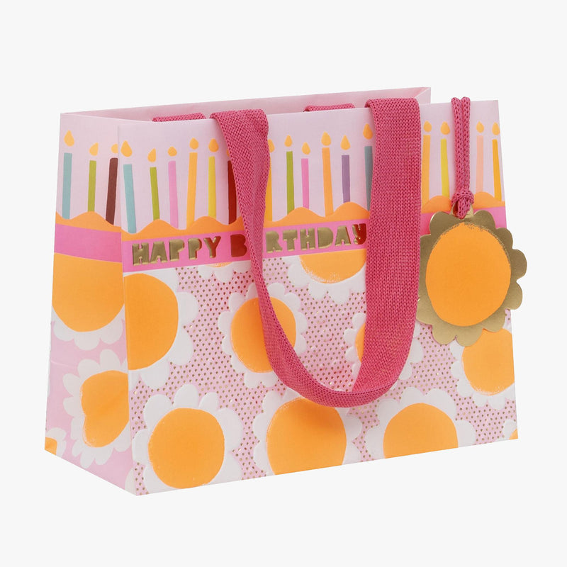 Gift Bag-GYPS168 - Dazzling Daisies Medium Gift Bag-Glick