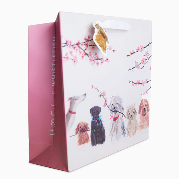 Gift Bag-HC02LB - Dogs Large Gift Bag-Hannah Cole