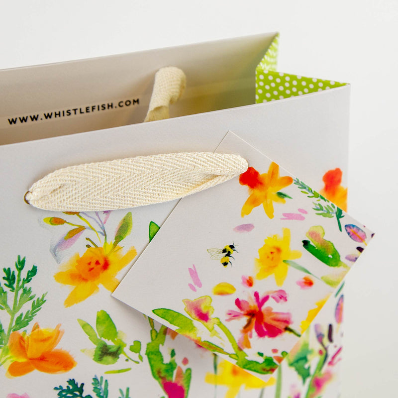 Gift Bag - SSC01GBS - Small Daffodil Gift Bag - Small Daffodil Gift Bag - Whistlefish