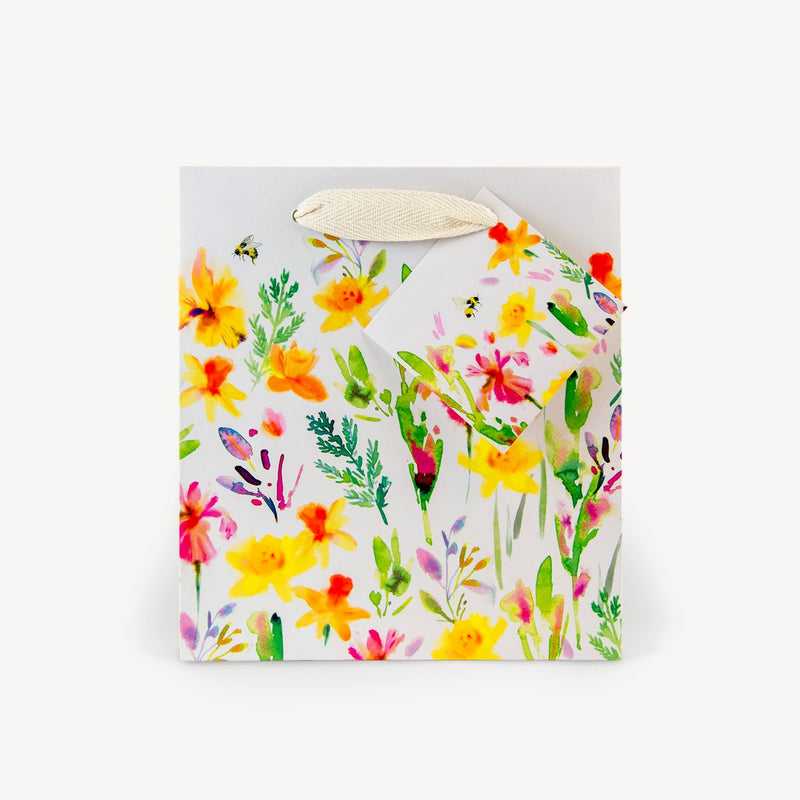 Gift Bag - SSC01GBS - Small Daffodil Gift Bag - Small Daffodil Gift Bag - Whistlefish