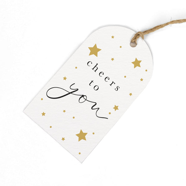 Gift Tag - GWT04 - Cheers To You Gift Tags (Pack of 6) - Cheers to you Gift Tag - Whistlefish