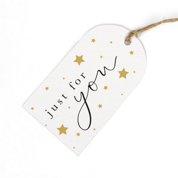 Gift Tag - GWT05 - Just For You Gift Tags (Pack of 6) - Just for you Gift Tag - Whistlefish
