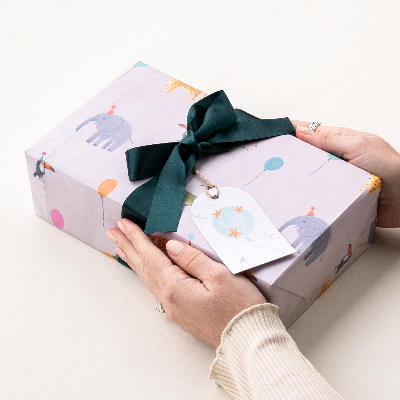 Gift Tag - GWT18 - Balloon Gift Tags (Pack of 6) - Balloon Gift Tag - Whistlefish