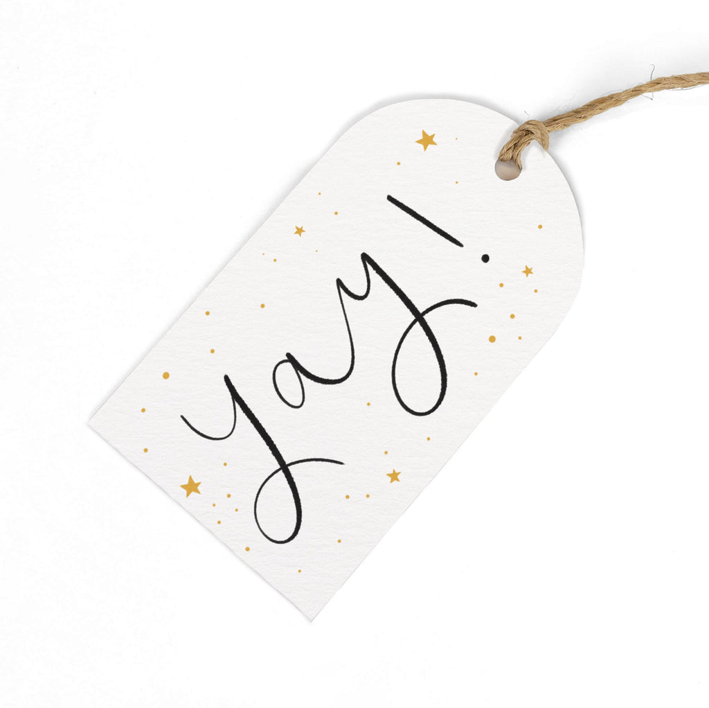Gift Tag - GWT31 - Yay Gift Tag (Pack of 6) - Yay Gift Tag (Pack of 6) - Whistlefish