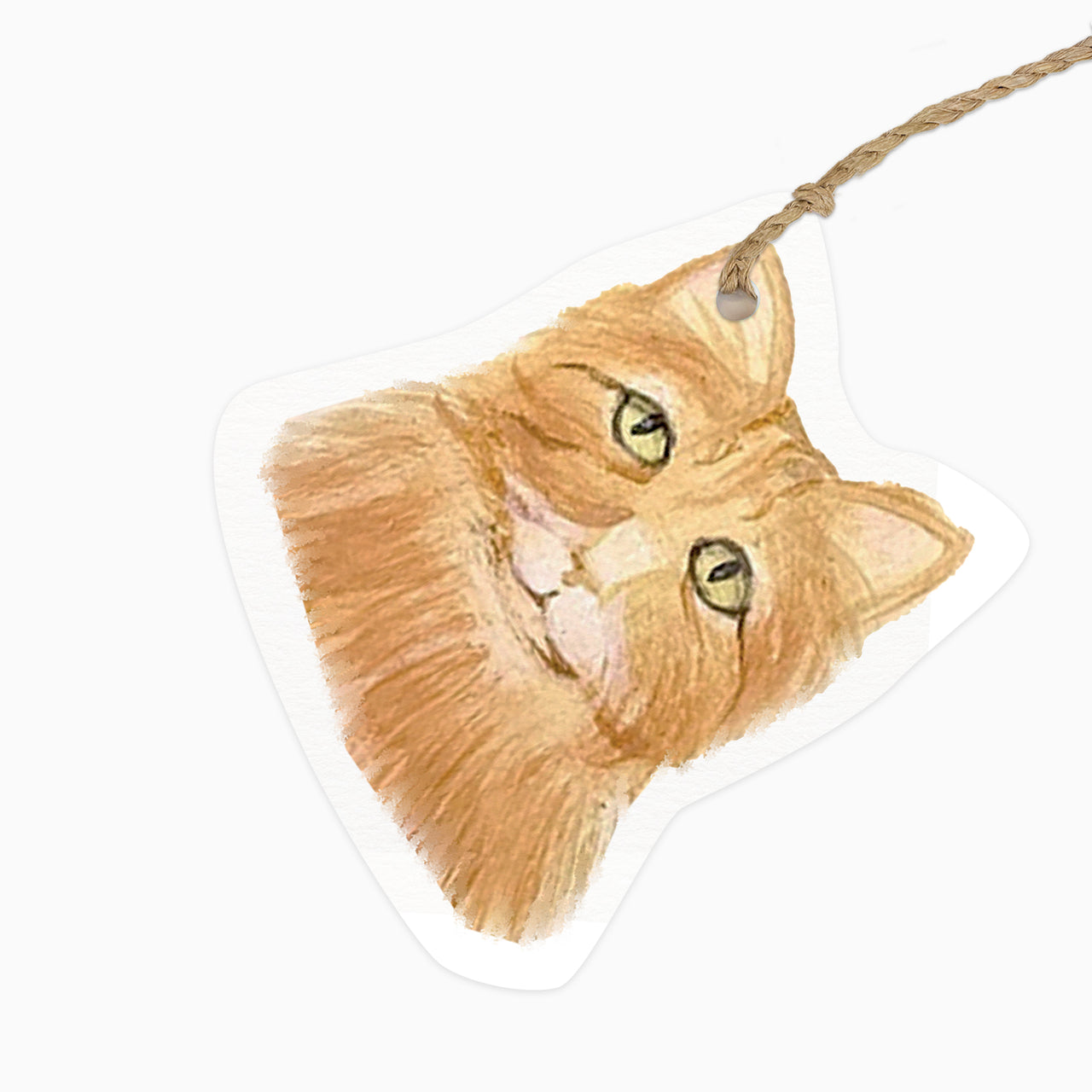 Gift Tag-GWT69 - Hannah Cole Sara The Cat Gift Tag-Hannah Cole