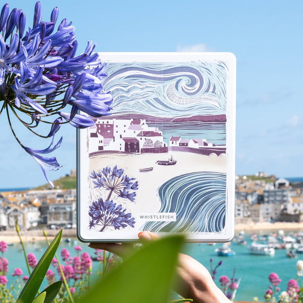 Gift Tin - GT16 - St Ives Lino Gift Tin - St Ives Lino Gift Tin - Whistlefish