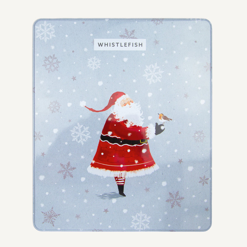 Gift Tin - XM01GT - Dancing Santa Gift Tin - Dancing Santa Christmas Gift Tin - Whistlefish