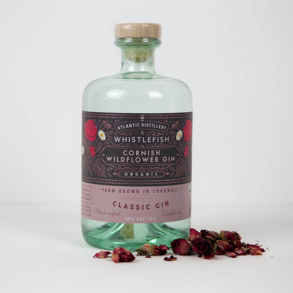 Gin - WDF01GIN - Cornish Wildflower Gin - Atlantic Distillery x Whistlefish Cornish Wildflower Gin - Whistlefish