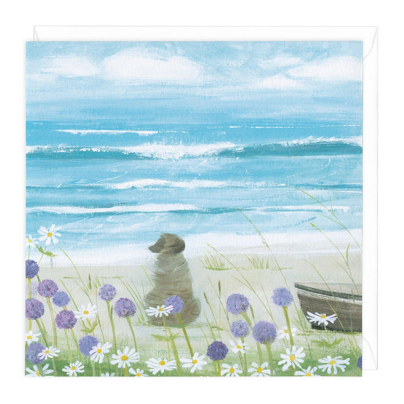 Greeting Card-A283 - Breakers Art Card-Whistlefish