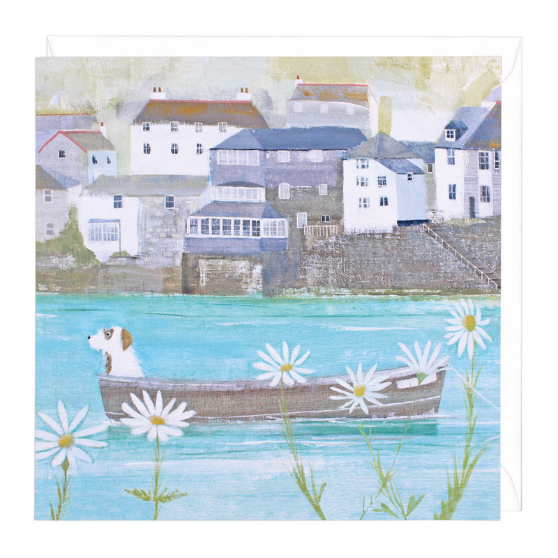 A716 - Sailing Through The Daisies Art Card