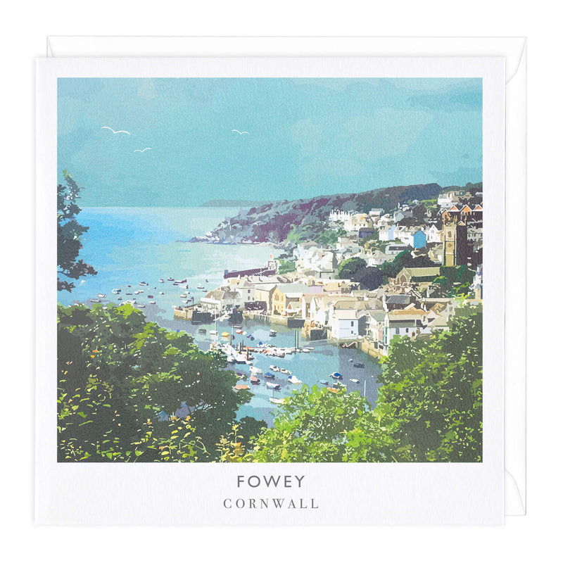 A752 - Fowey Travel Art Card