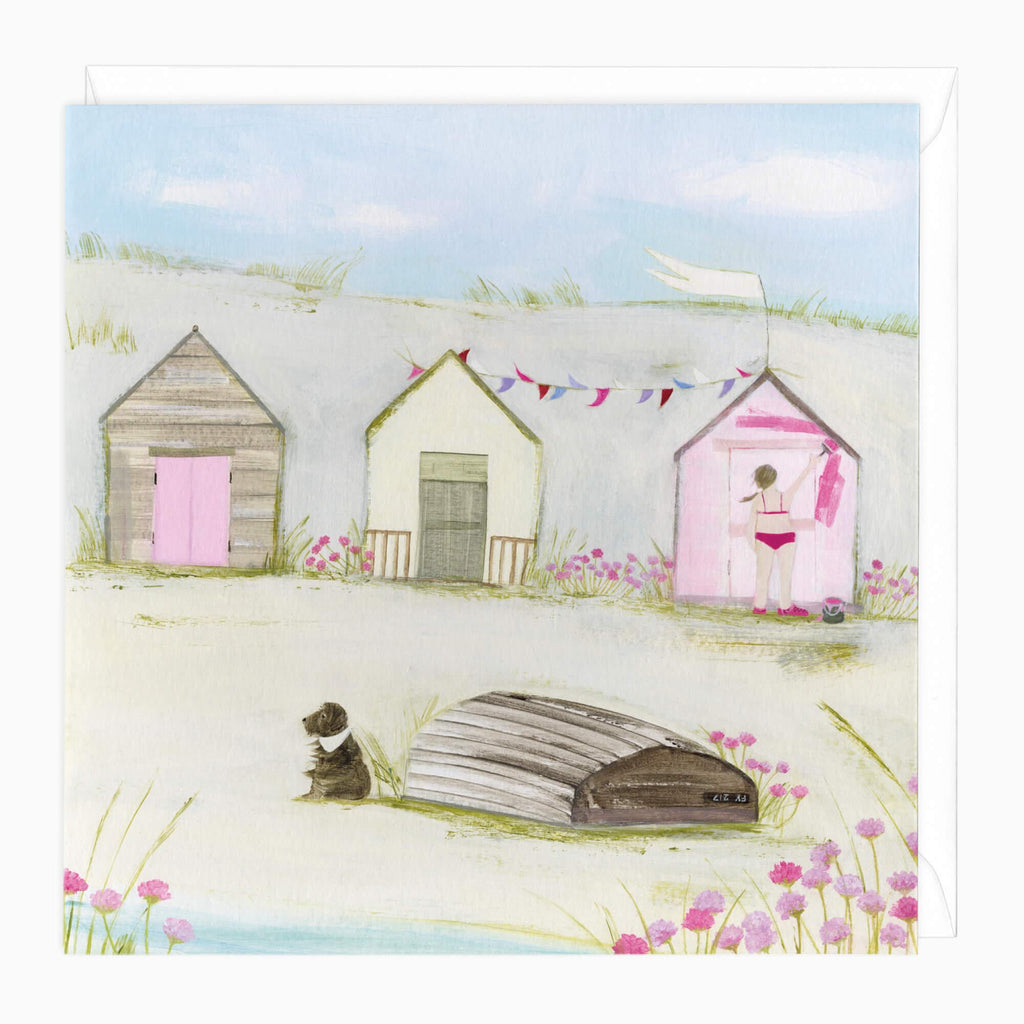 Greeting Card-B802 - Time To Spruce Up Art Card-Hannah Cole