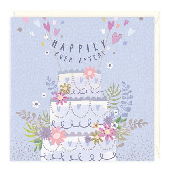 Greeting Card-D188 - Happily Ever After Wedding Card-Whistlefish