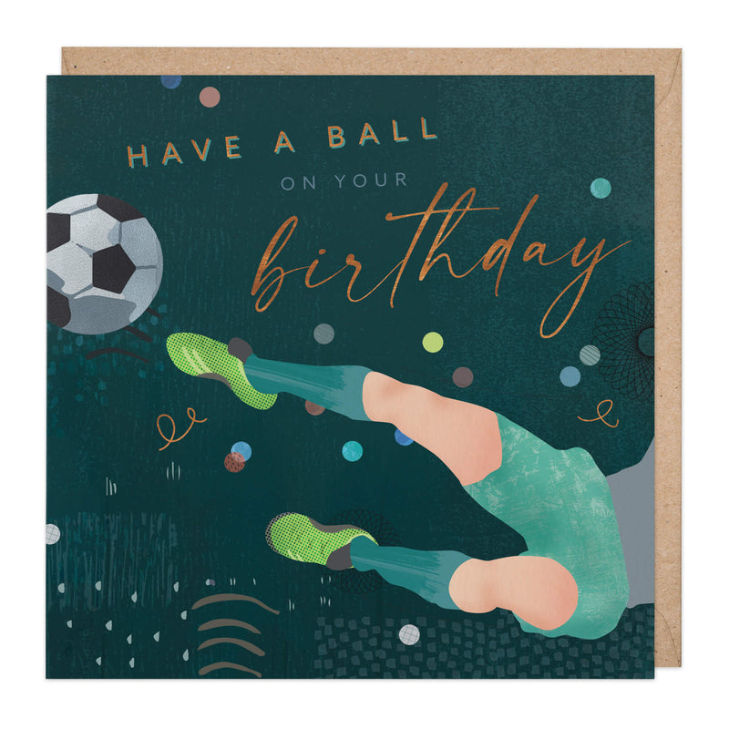 Greeting Card-D252 - Have A Ball Birthday Card-Whistlefish