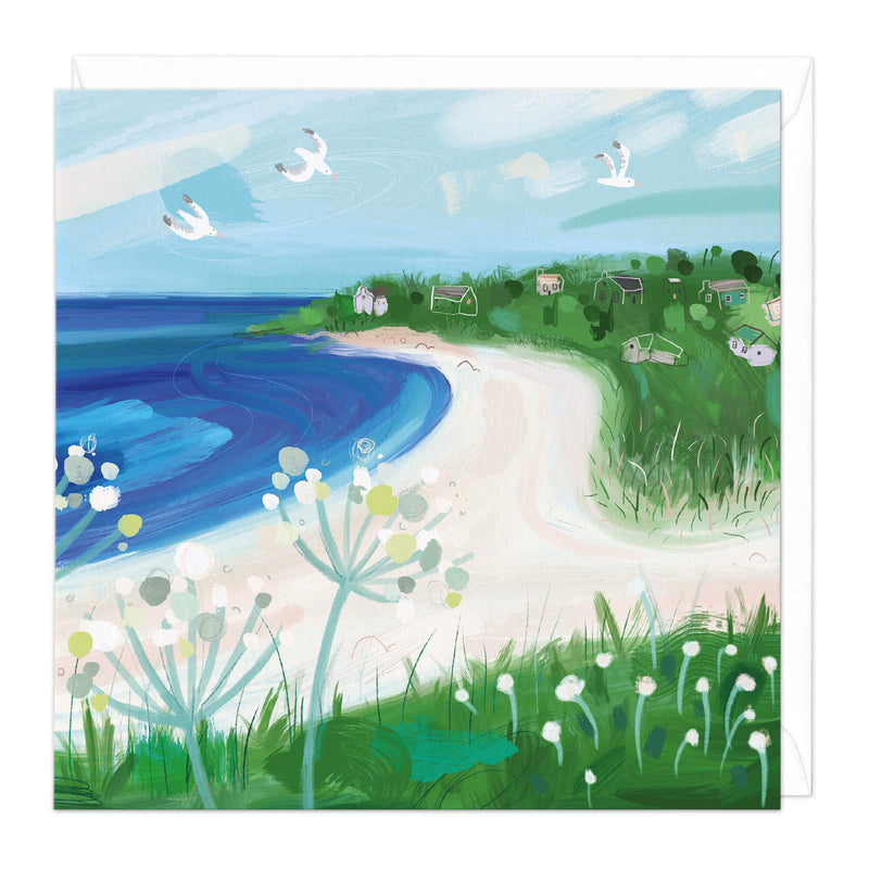 Greeting Card-D391 - Daymer Bay Art Card-Whistlefish
