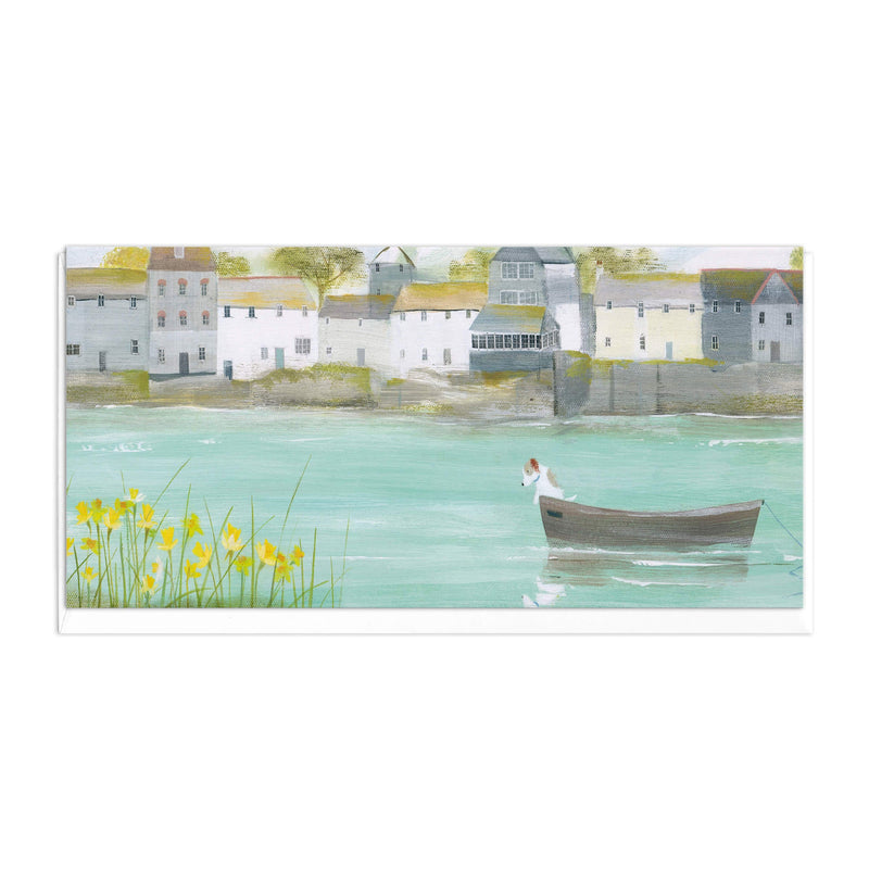 Greeting Card-D601 - Reflection Slim Art Card-Whistlefish