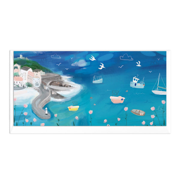 Greeting Card-D673 - St Ives Slim Art Card-Whistlefish