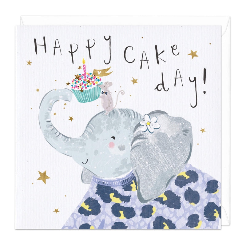 D687 - Happy Cake Day Birthday Card