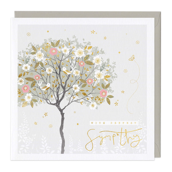 Greeting Card-D787 - With Deepest Sympathy-Whistlefish