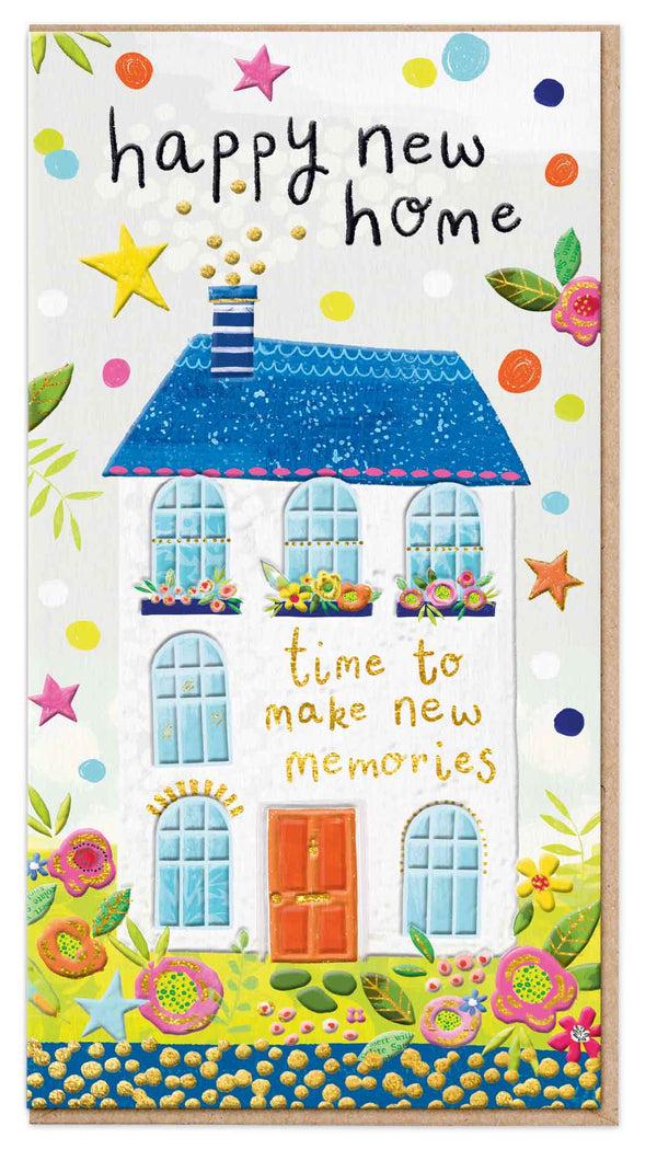 Greeting Card - E028 - Happy New Home - Happy New Home - Greetings Card - Whistlefish