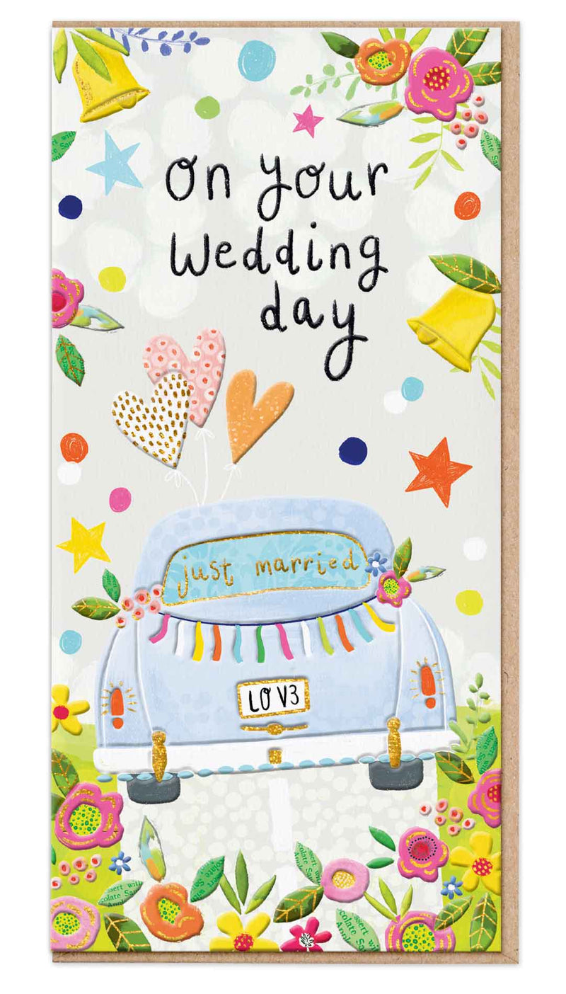 Greeting Card - E032 - On Your Wedding Day - On Your Wedding Day - Greetings cards - Whistlefish