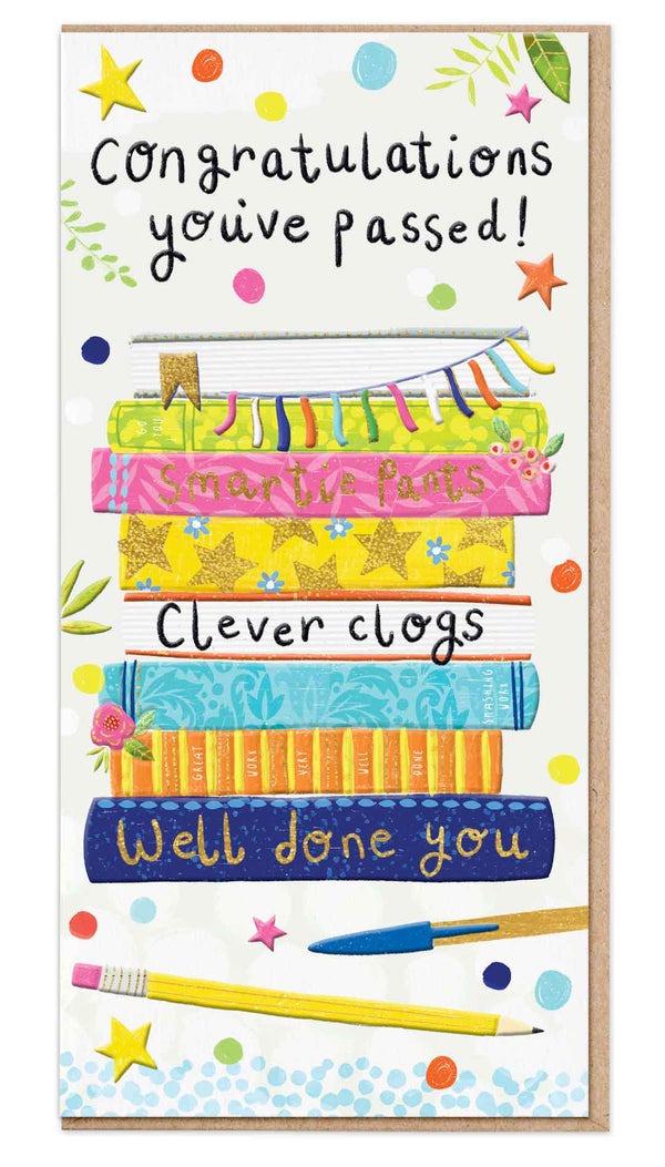 Greeting Card - E033 - You’ve Passed Congratulations Card - Congrats You’ve Passed - Greetings Cards - Whistlefish