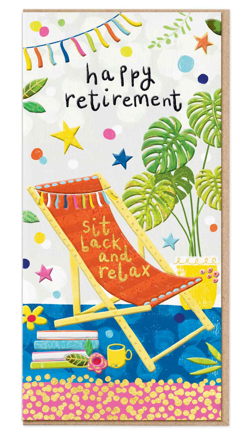 Greeting Card - E038 - Happy Retirement - Happy Retirement - Greetings Card - Whistlefish