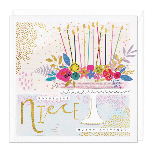 Greeting Card-E097 - Happy Birthday Niece-Whistlefish
