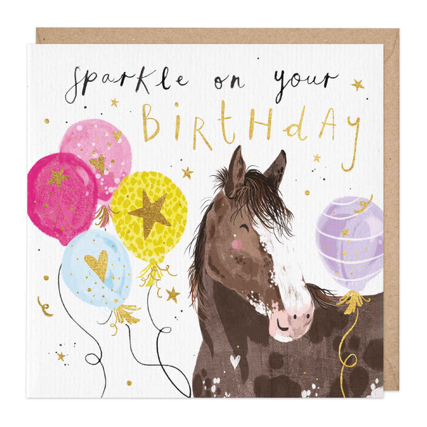 Greeting Card-E102 - Sparkle on your Birthday Card-Whistlefish
