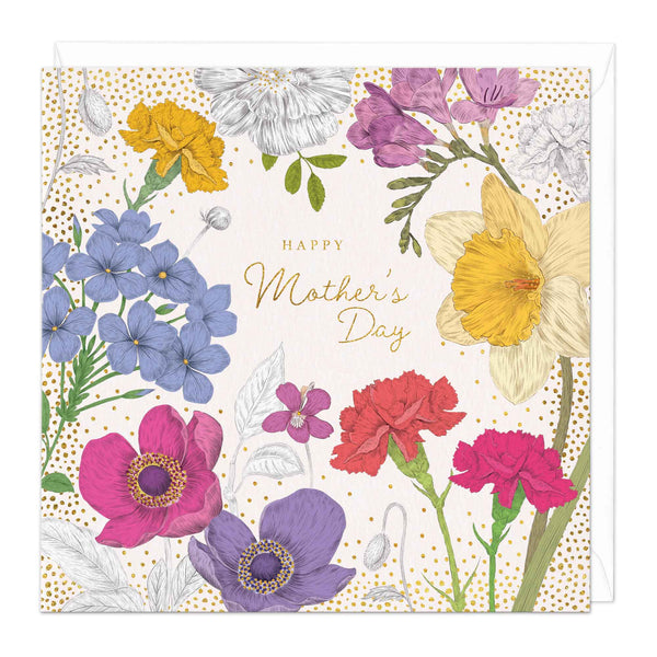 Greeting Card-E170 - Happy Mother's Day Spring Card-Whistlefish
