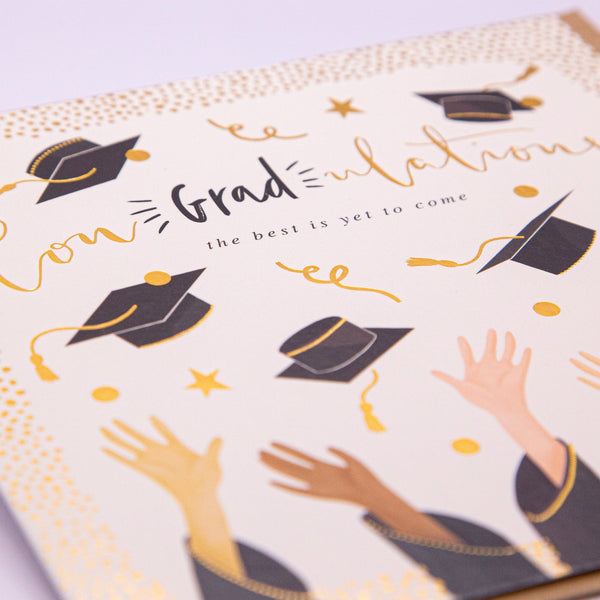 Greeting Card - E178 - Graduation Congratulations Card - Graduation Congratulations Card - Whistlefish