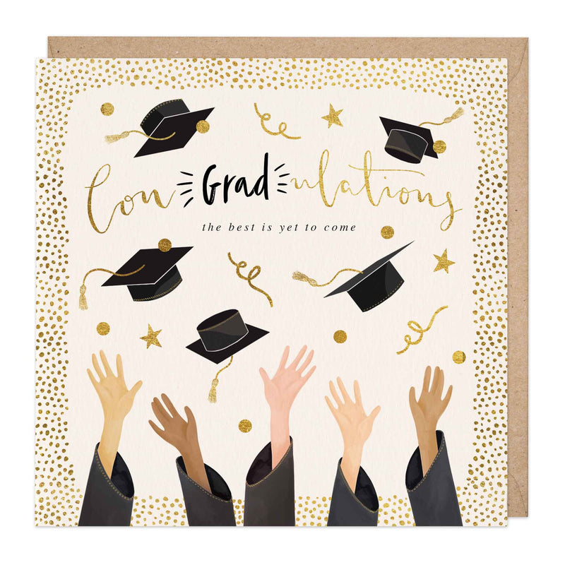 Greeting Card - E178 - Graduation Congratulations Card - ConGradulations - Greetings Card - Whistlefish