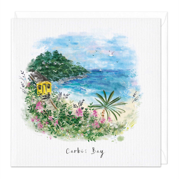 Greeting Card-E416 - Carbis Bay Card-Whistlefish