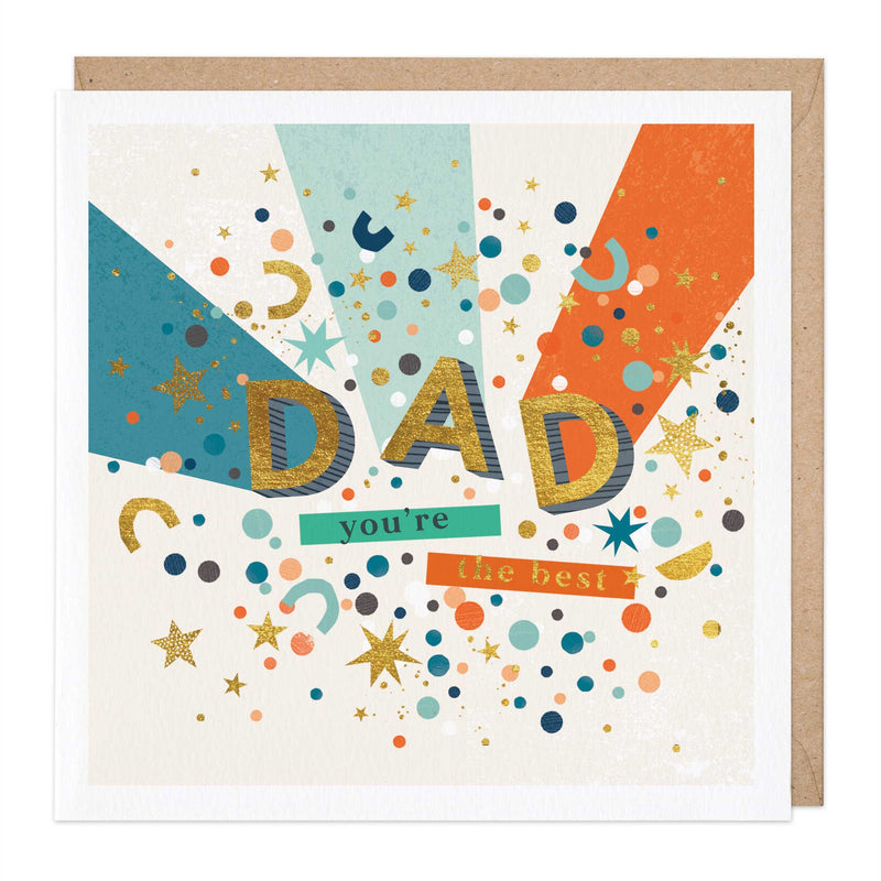 Greeting Card - E458 - The Best Dad Card - 