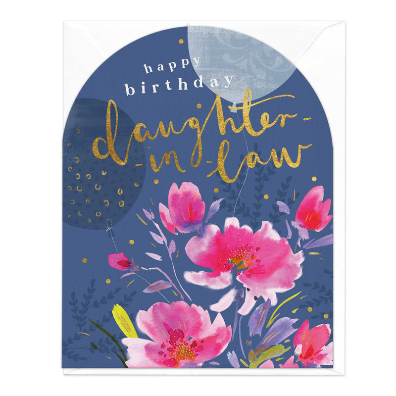 Greeting Card-E462 - Daughter-in-Law Birthday Card-Whistlefish