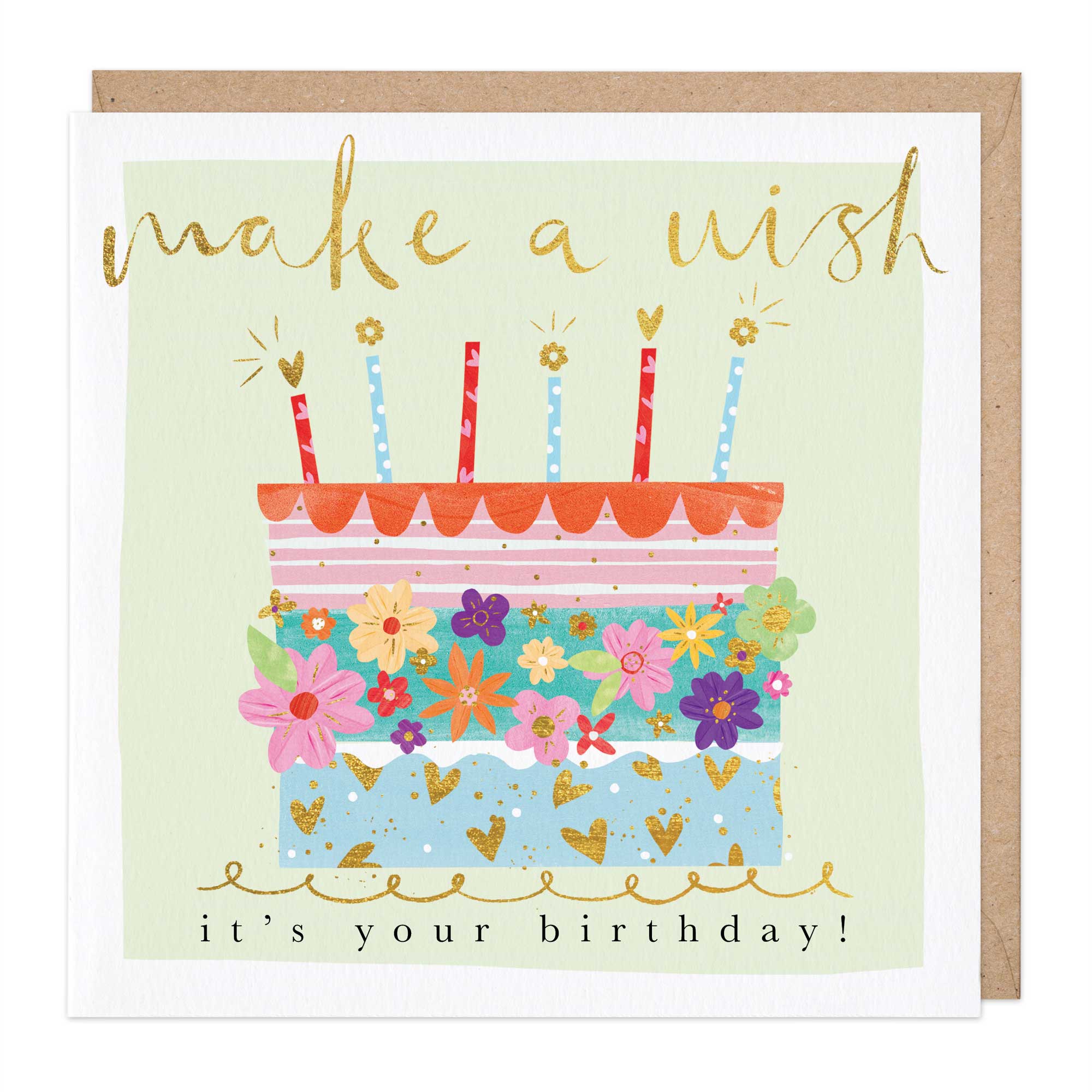 Candle Wish Birthday Card - Whistlefish