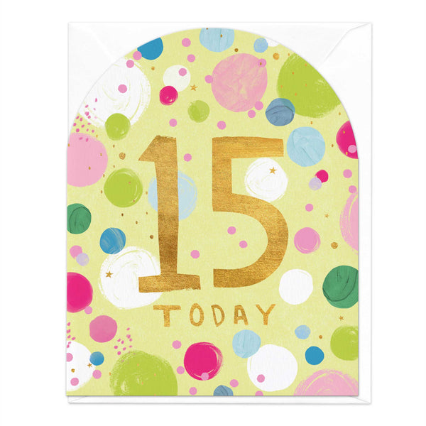 Greeting Card-E514 - 15 Today Birthday Card-Whistlefish