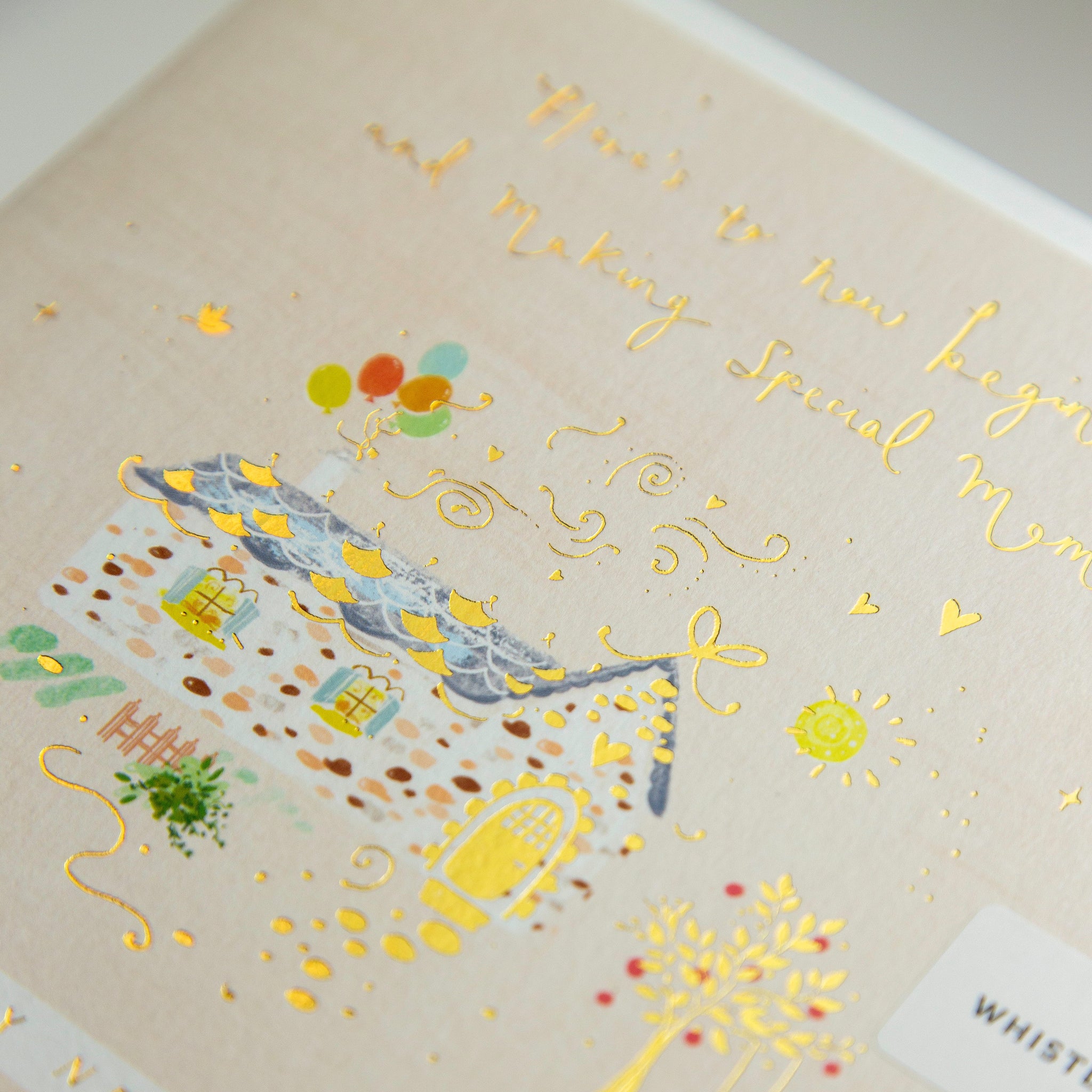 Greeting Card-E621 - Happy New Home Card-Whistlefish