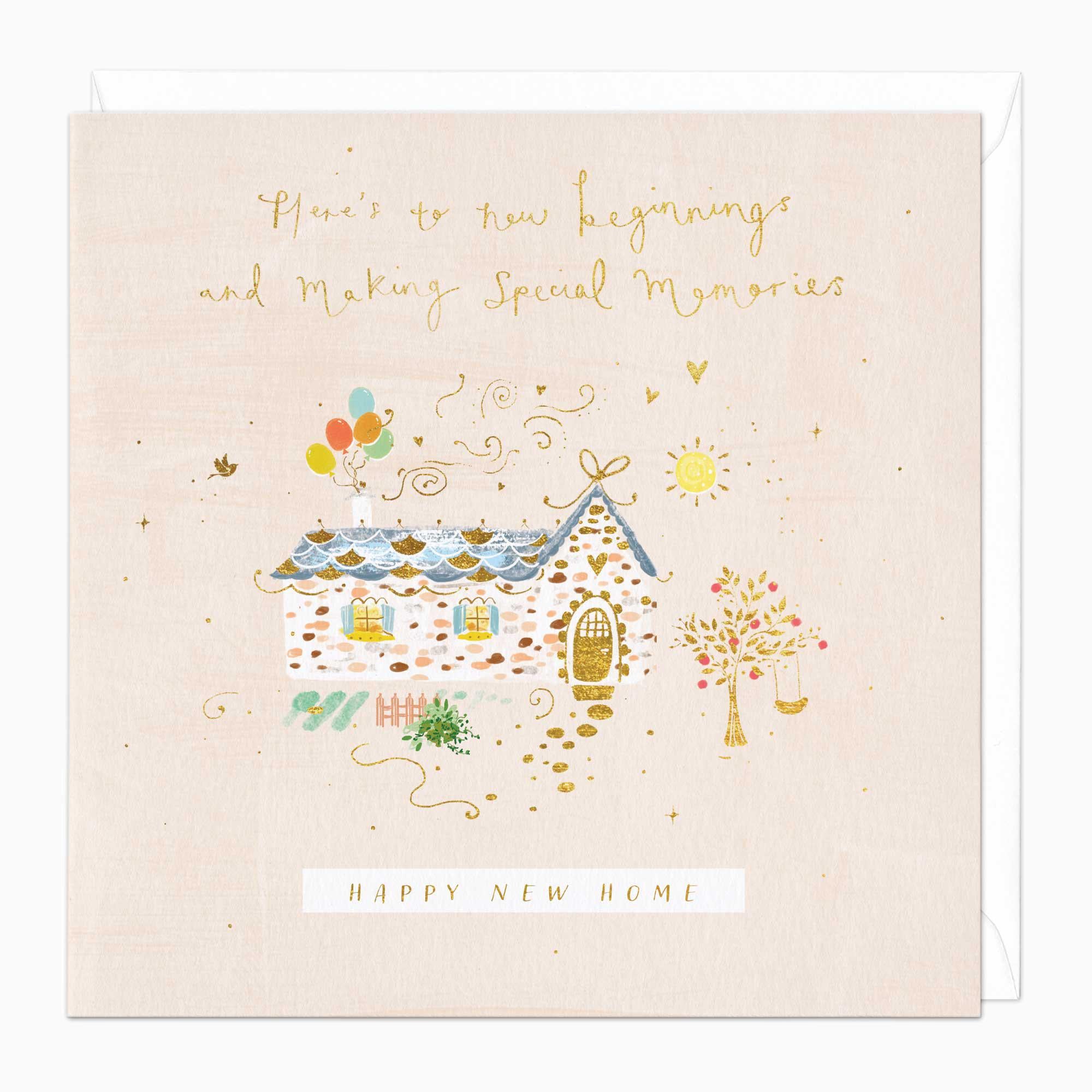 Greeting Card-E621 - Happy New Home Card-Whistlefish