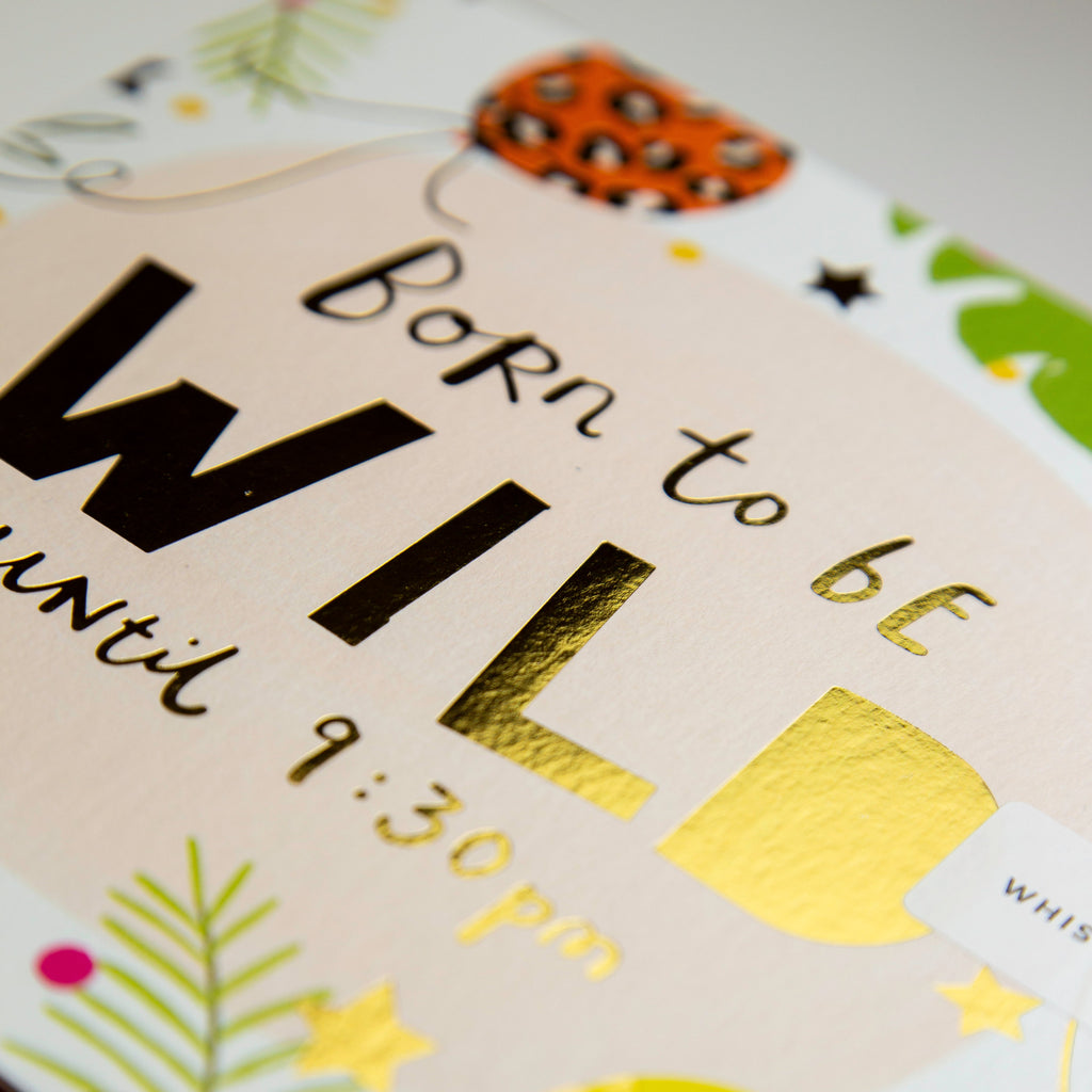 Greeting Card-E626 - Born To Be Wild Card-Whistlefish