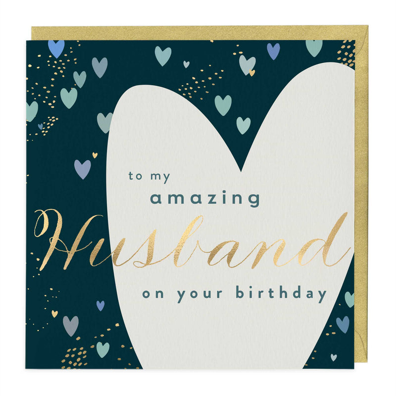 Greeting Card-E679 - My Amazing Husband Birthday Card-Whistlefish