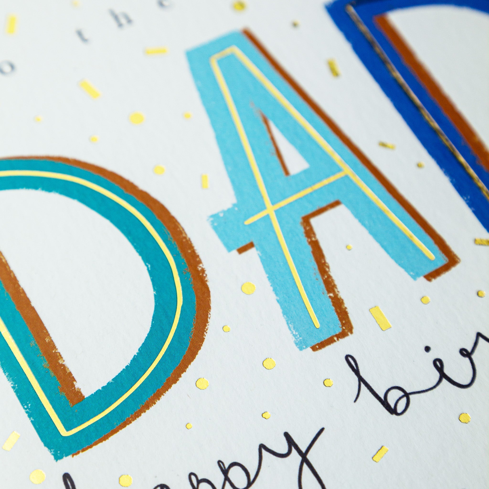 Greeting Card - E707 - The Best Dad Birthday card - The Best Dad Birthday card - Whistlefish