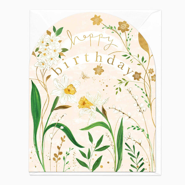Greeting Card-E734 - Natural Elegance Birthday Card-Whistlefish