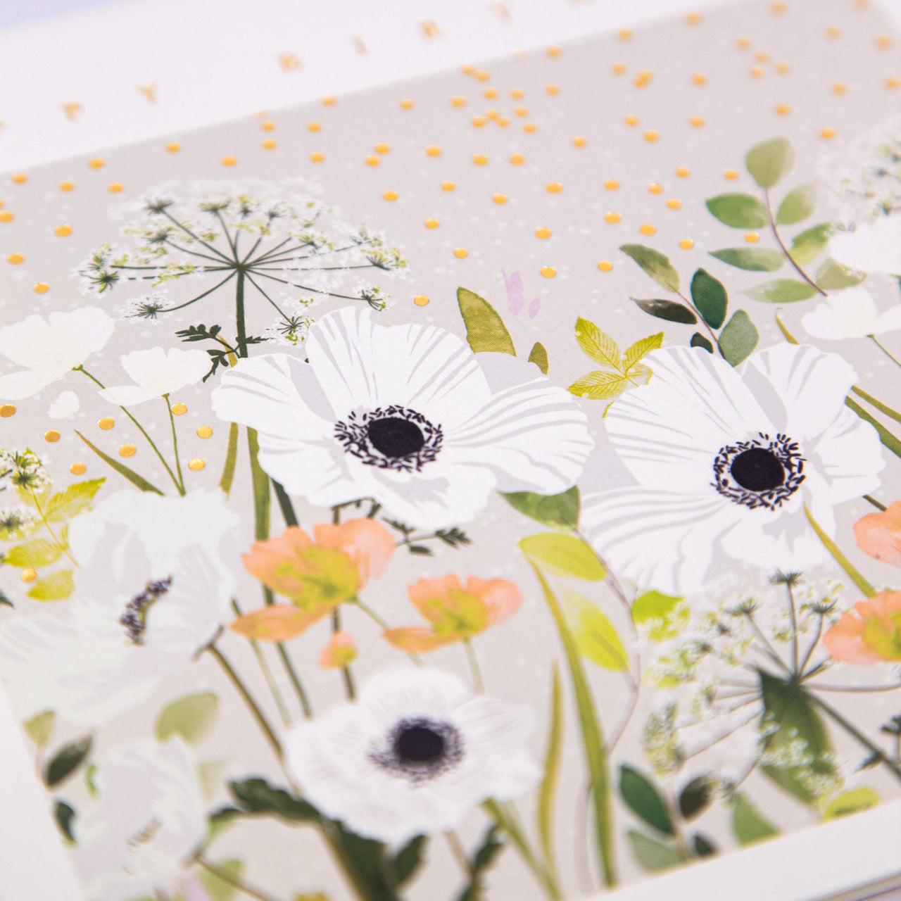 Greeting Card - E740 - Falling Hedgerow Birthday Card - Falling Hedgerow Birthday Card - Whistlefish