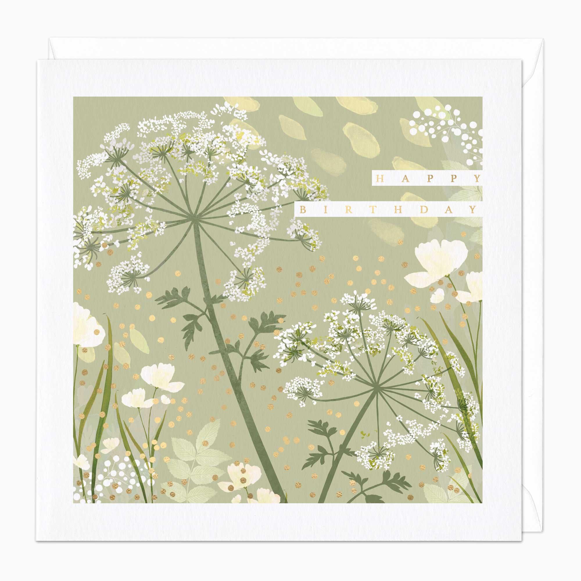 Greeting Card-E746 - Meadow Whisper Birthday Card-Whistlefish