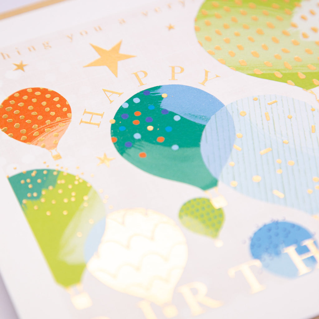 Greeting Card - E772 - Sky-high Birthday Card - Sky-high Birthday Card - Whistlefish