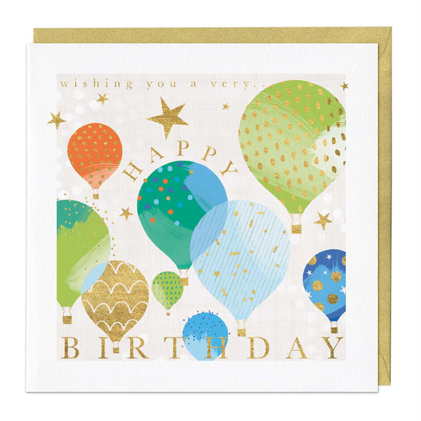 Greeting Card - E772 - Sky-high Birthday Card - Sky-high Birthday Card - Whistlefish