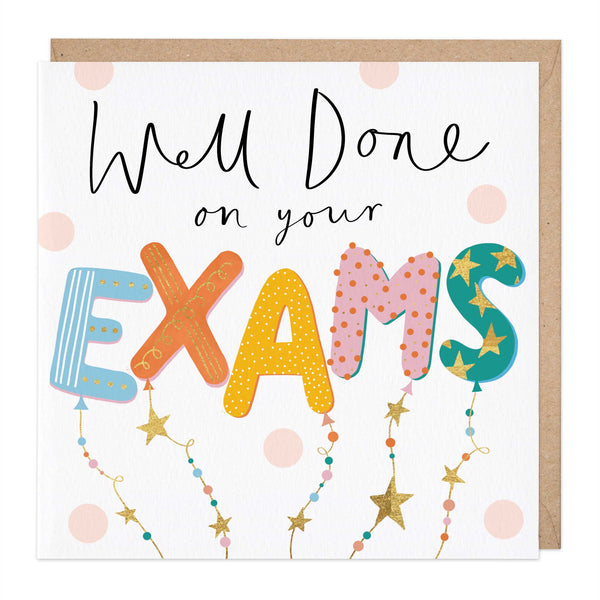 Greeting Card - E774 - Celebratory Exam Success Card - Celebratory Exam Success Card - Whistlefish